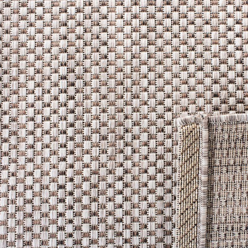 Courtyard CY8521 Power Loomed Indoor/Outdoor Area Rug - Beige/Brown - 4'x5'7" - Safavieh.