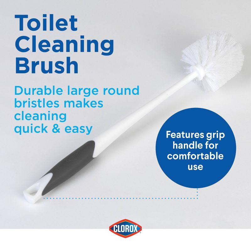 Clorox Plunger & Toilet Brush with Carry Caddy