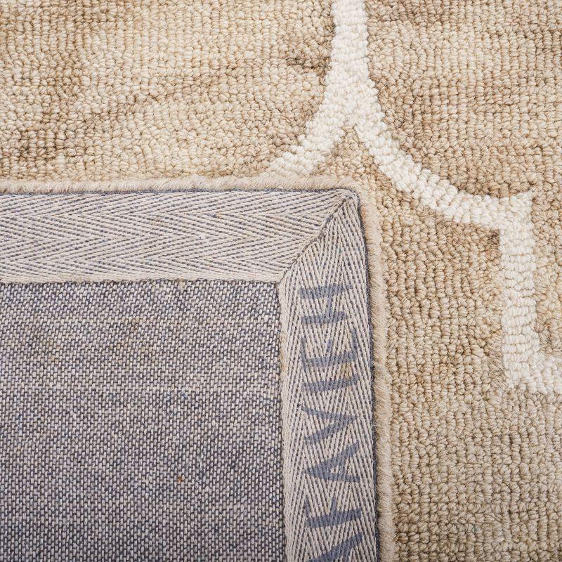 Dip Dye DDY535 Hand Tufted Area Rug - Beige/Ivory - 5'x5' - Safavieh.