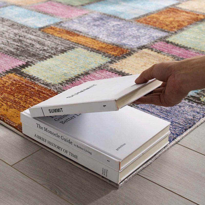 Modway Modway Porch & Den Hobart Abstract Geometric Mosaic Area Rug