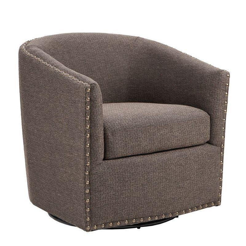 George Oliver Swivel Chair, Barrel Chair, Accent Chair, Living Room Single Chair