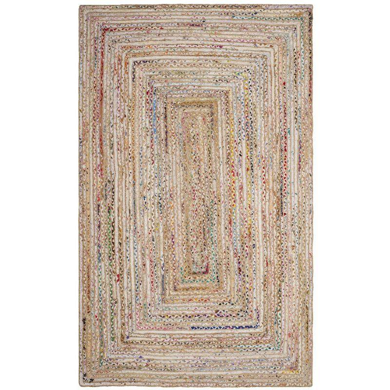 Cape Cod CAP202 Woven Indoor Accent Rug - Beige/Multi - 3'x5' - Safavieh