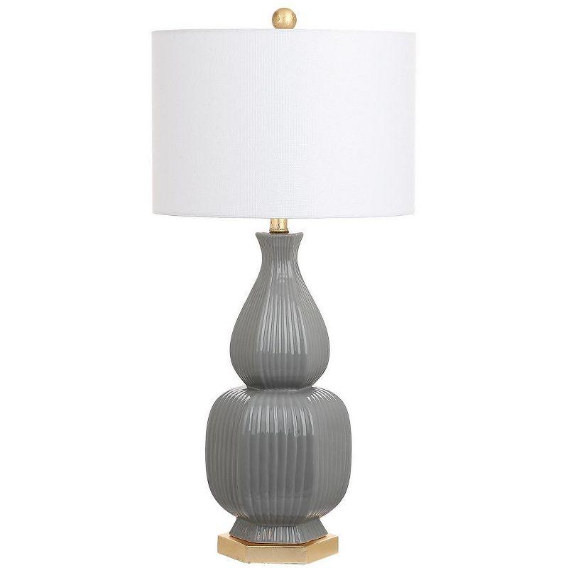 Cleo Table Lamp (Set of 2) - Grey - Safavieh.