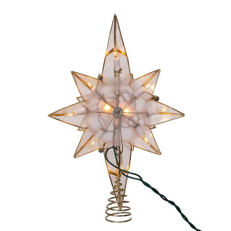 Kurt Adler Metal Astrology & Stars Tree Topper - Lighted