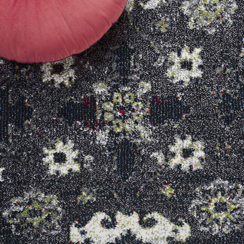 Vintage Hamadan VTH214 Power Loomed Indoor Accent Rug - Dark Grey/Ivory - 2'7"x5' - Safavieh