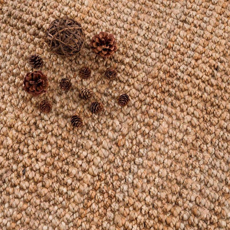 Hauteloom Rectangle Area Rug  Brown