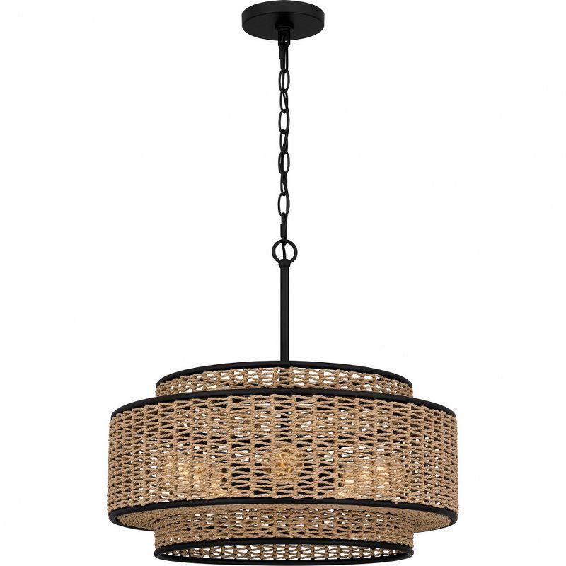 Quoizel Lighting 5 - Light Pendant in  Matte Black