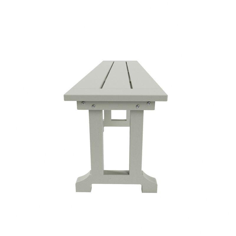 WestinTrends  Outdoor Patio Dining Bench, Sand