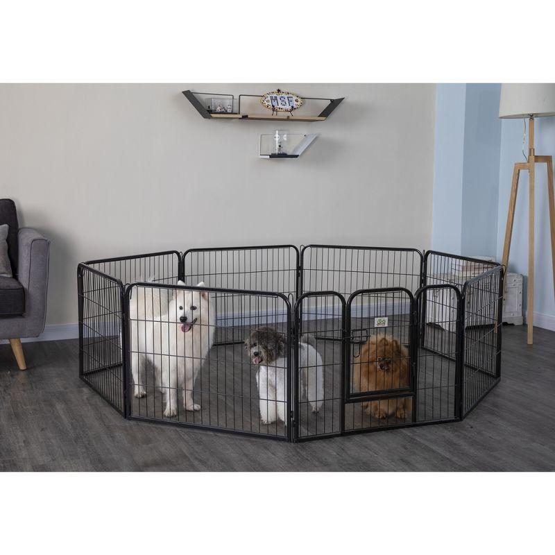 Go Pet Club Heavy Duty Pet Exercise Pen 24" to 40" - High GH24