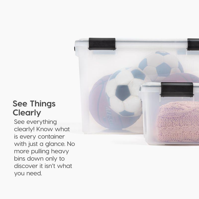 6.5 Qt./2 Gal. Weatherproof Storage Tote