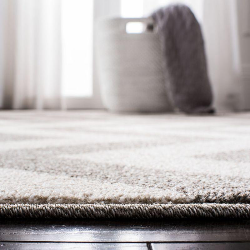 Amherst AMT419 Power Loomed Indoor Accent Rug - Dark Grey/Beige - 2'6"x4' - Safavieh