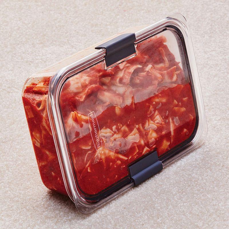 Clear BPA-Free Plastic Meal Prep Storage Container