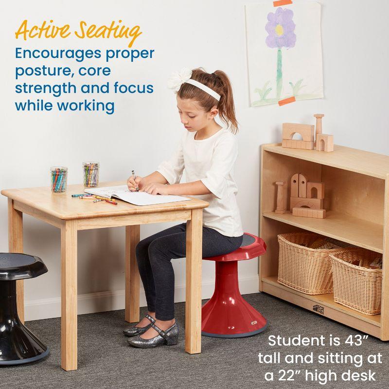 ECR4Kids ACE Active Core Engagement Wobble Stool, Flexible Seating