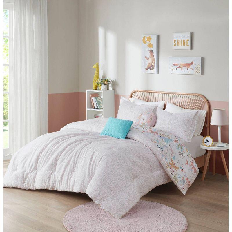Urban Habitat Kids Iris Woodland Animals Cotton Reversible Comforter