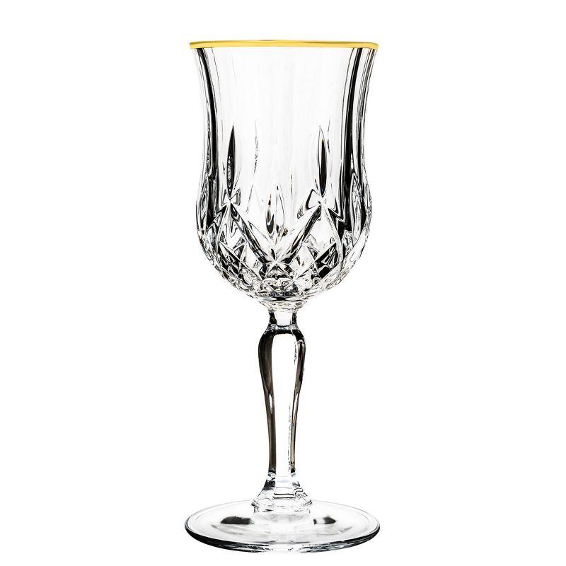 Opera 8oz. Crystal Wine Glass Set (Set of 4)