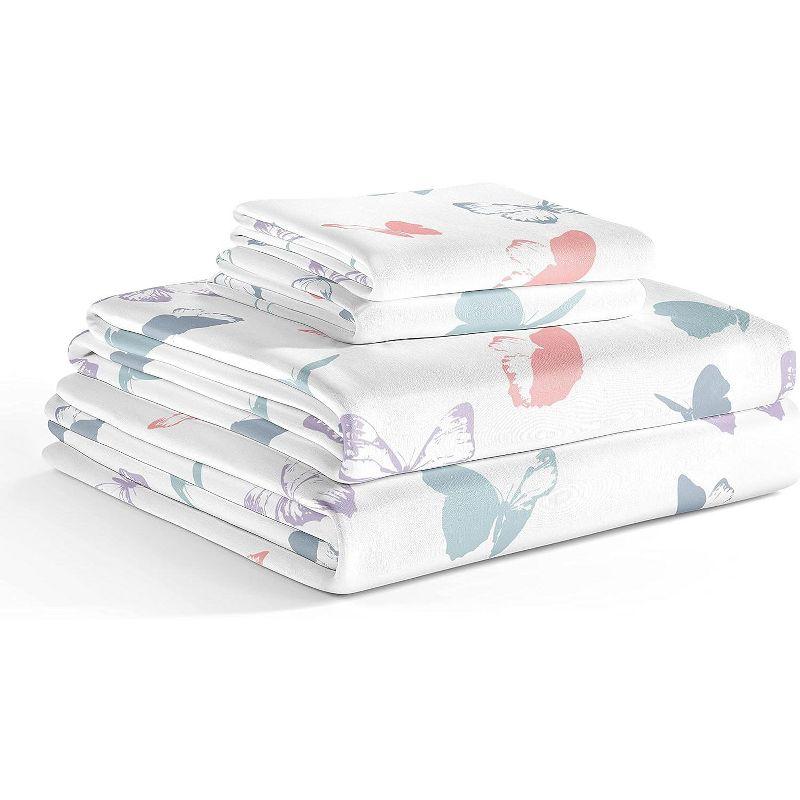 Kids 4 Piece Microfiber Sheet Set - CGK Linens.