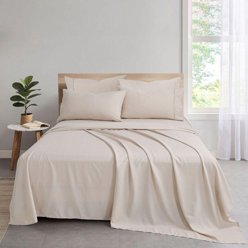Swift Home Bamboo Rayon Blend Sheet Set with Extra Pillowcases