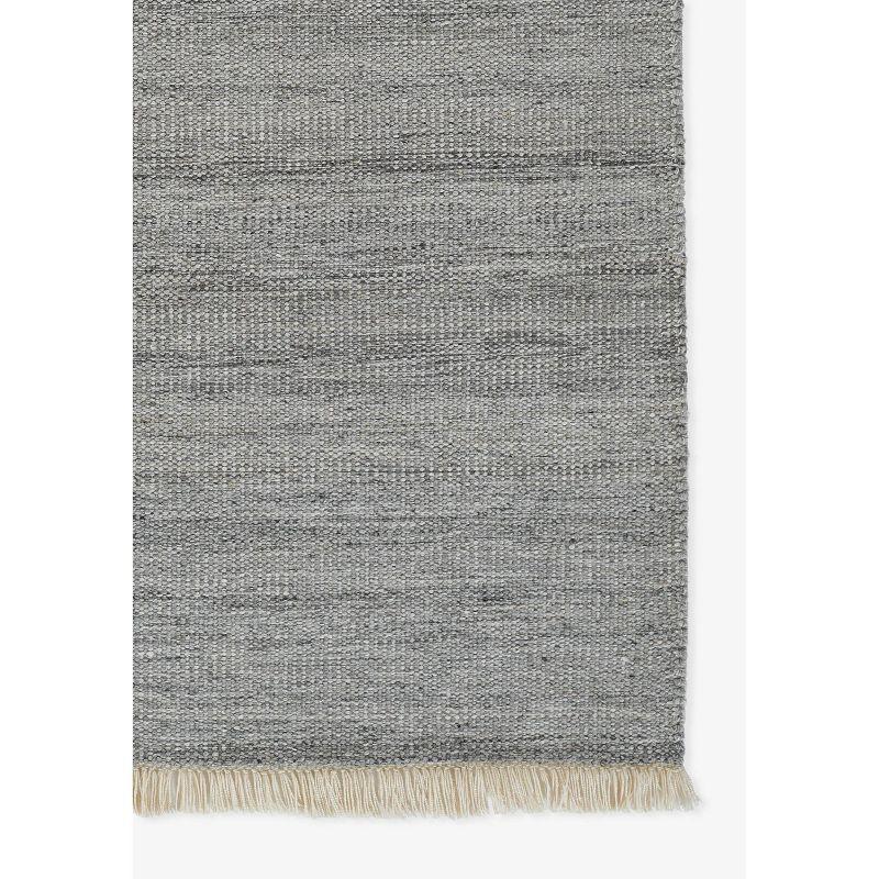 Momeni 8'x10' Cove Solid Performance Handwoven Indoor/Outdoor Area Rug Silver: Abstract Rectangle, Low Pile, Recycled PET