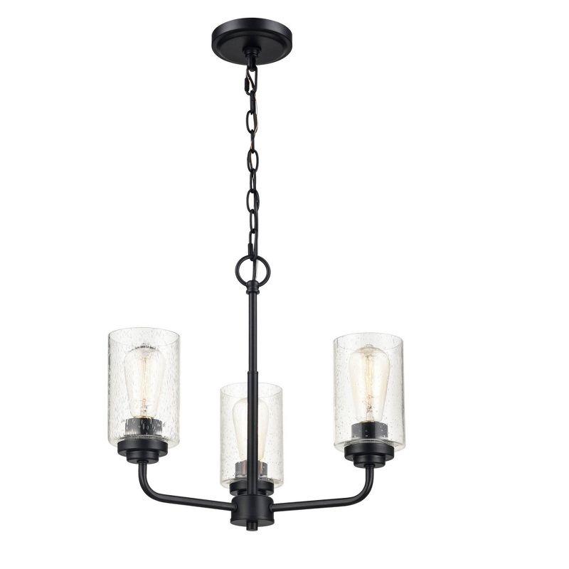 Millennium Lighting Moven 3 - Light Chandelier in  Matte Black
