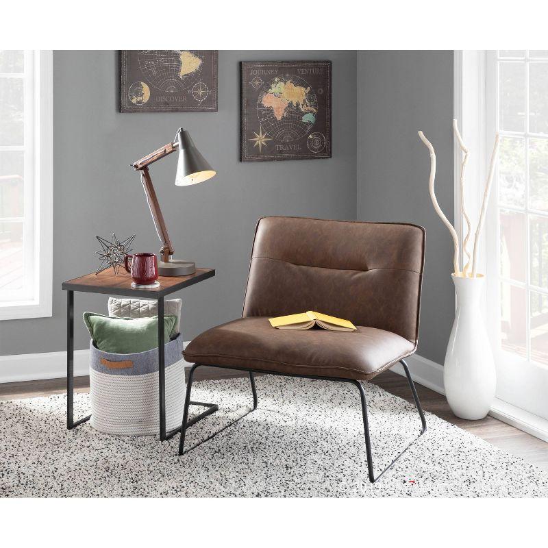 Casper Industrial Accent Chair - LumiSource