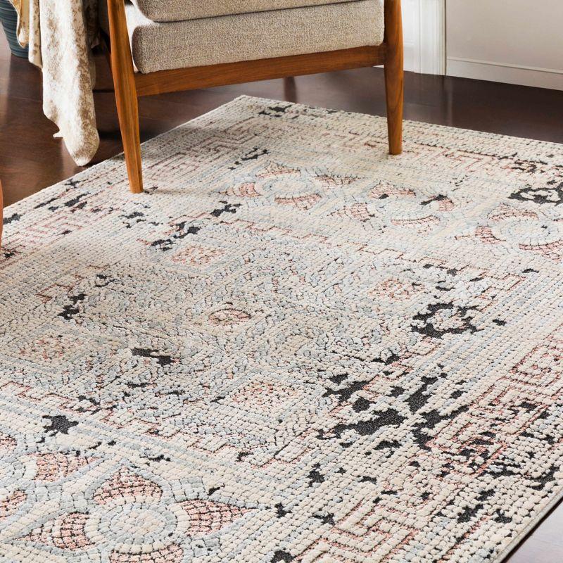 Hauteloom Rectangle Area Rug   Beige