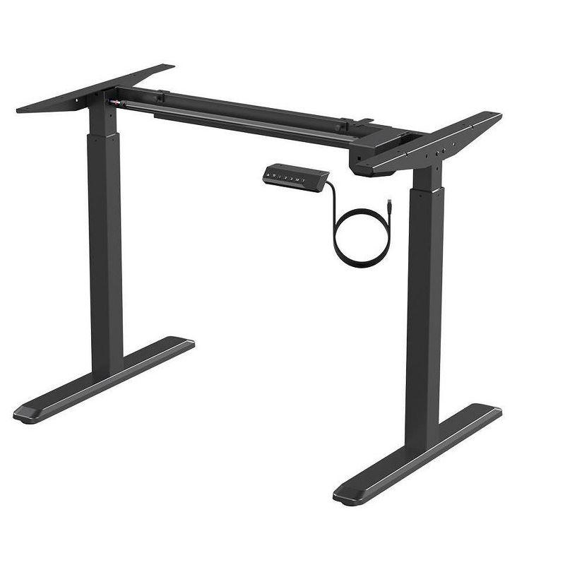 Black Electric Height Adjustable Sit-Stand Desk Frame