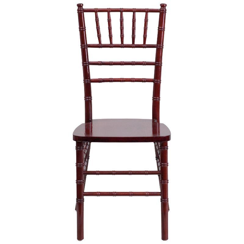 Elegant Mahogany Wood Chiavari Banquet Chair