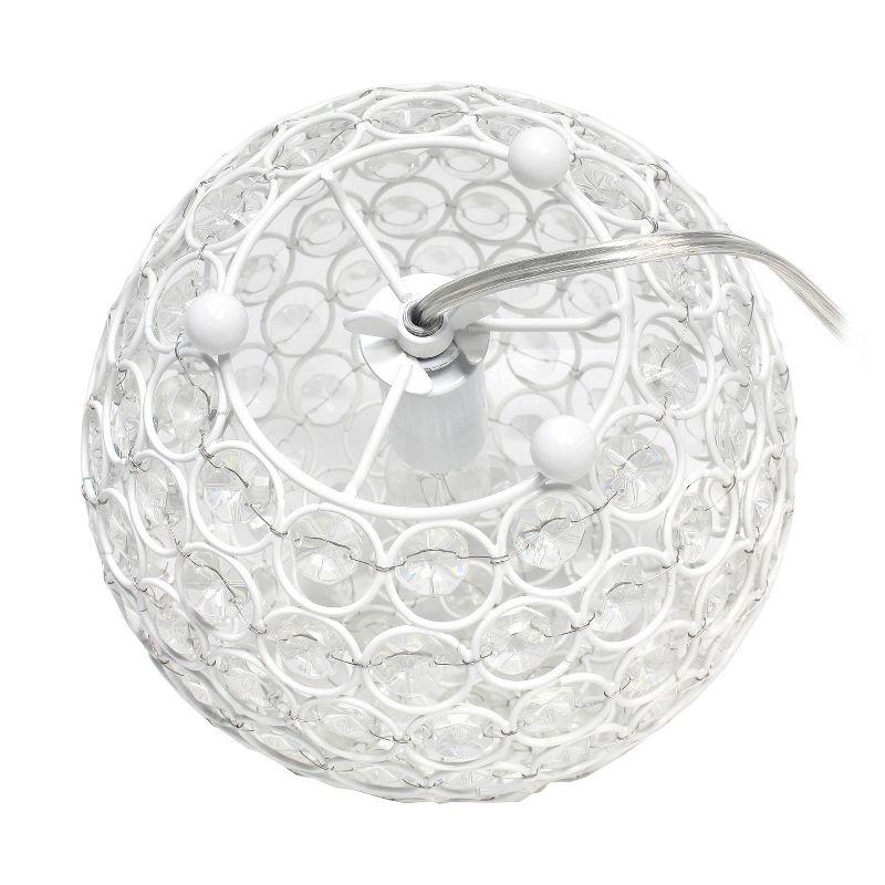 Crystal Ball Sequin Table Lamp - Elegant Design