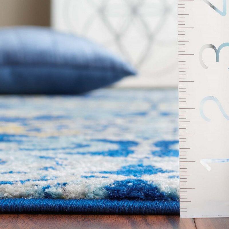 Evoke EVK230 Power Loomed Indoor Area Rug - Royal/Light Blue - 8'x10' - Safavieh
