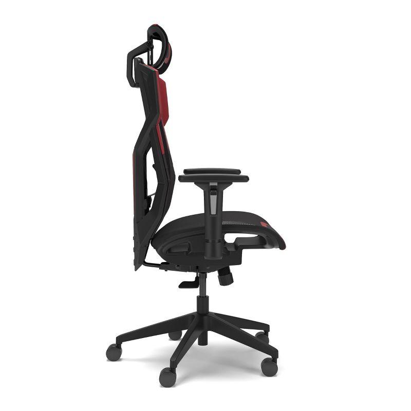 Respawn RESPAWN FLEXX Mesh Gaming Chair With Lumbar Support, Ergonomic Gaming Chair with Recline/Tilt Tension Controls, Adjustable Arms, 300lb Max Weight With Wheels for Computer/Desk/Office