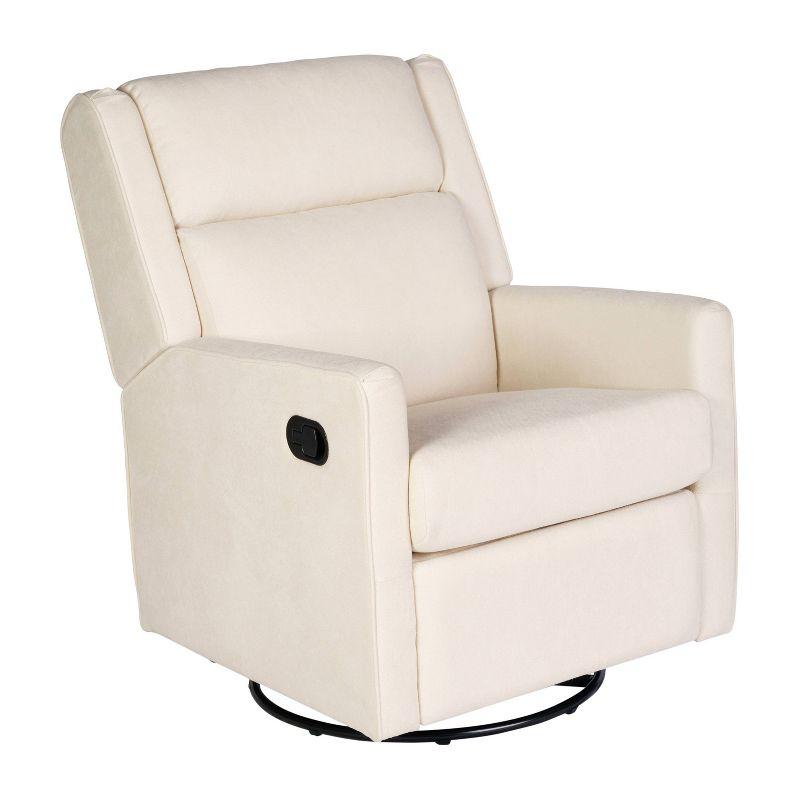 Lucy Off-White Fabric 3-in-1 Manual Recliner