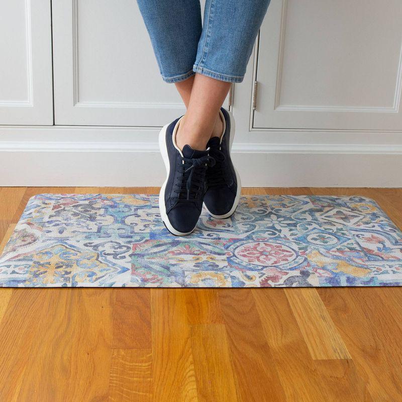 Bartolo Multicolor Floral Anti-Fatigue Comfort Floor Mat