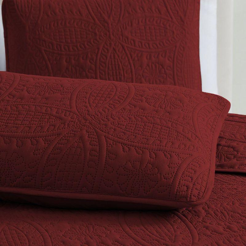 Mellanni Ultrasonic Quilted Coverlet Set