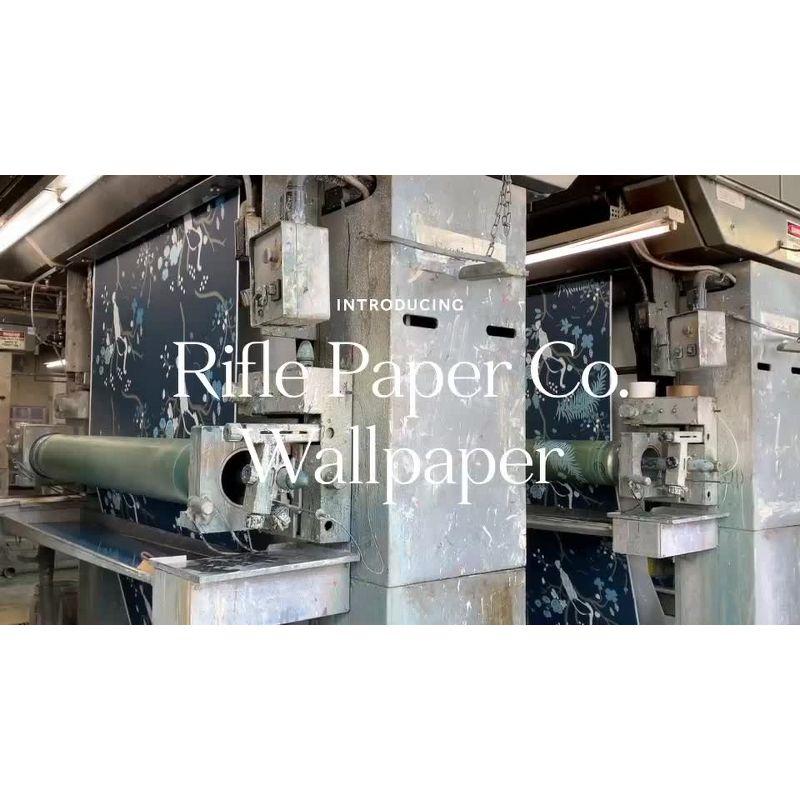 Rifle Paper Co. Primrose 20' L x 20.5" W Peel and Stick Wallpaper Roll