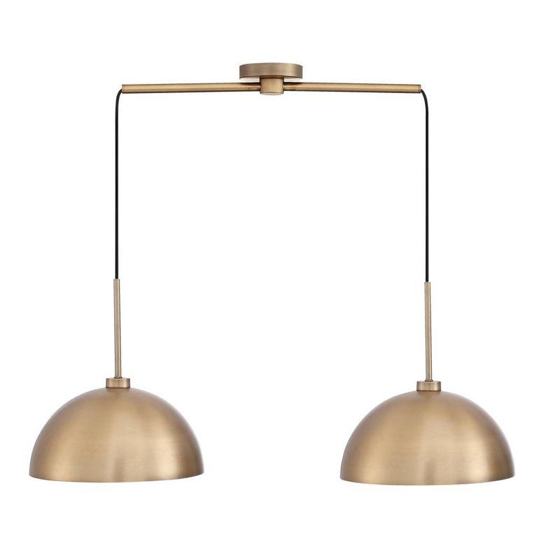 Corbo 2 - Light Kitchen Island Dome Pendant 2-Pack Kitchen Island Drum Pendant Light