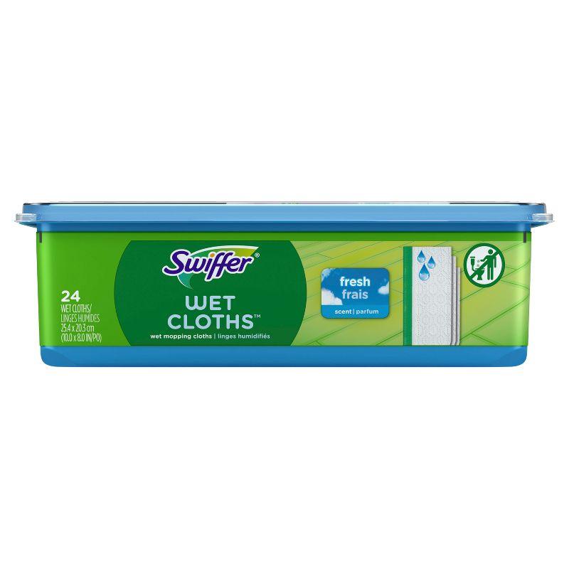 Swiffer Sweeper Wet Mopping Cloths Refills - Fresh Scent