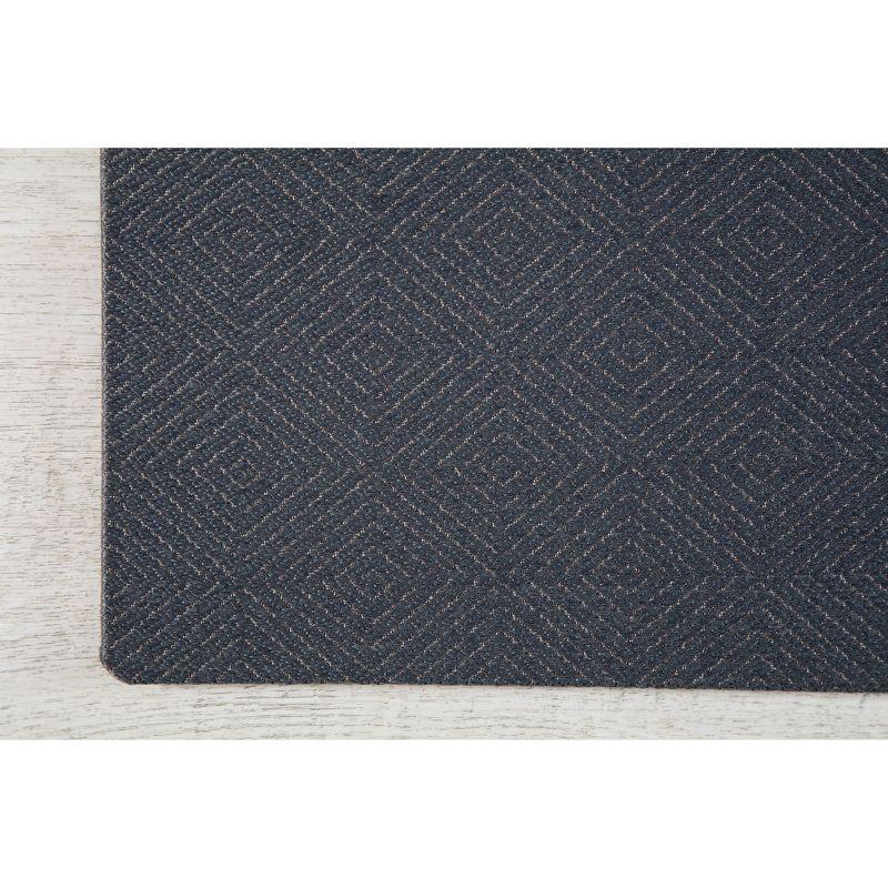 Anji Mountain Beluga Non-Skid Low Medium Pile Carpet Chair Mat