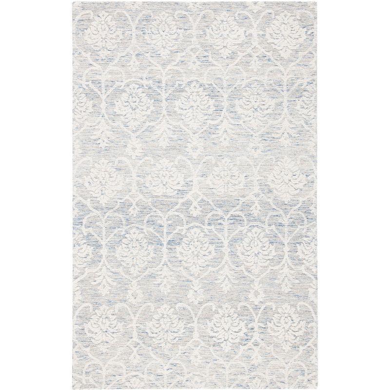 Metro MET996 Hand Tufted Indoor Area Rug - Light Blue/Ivory - 4'x6' - Safavieh