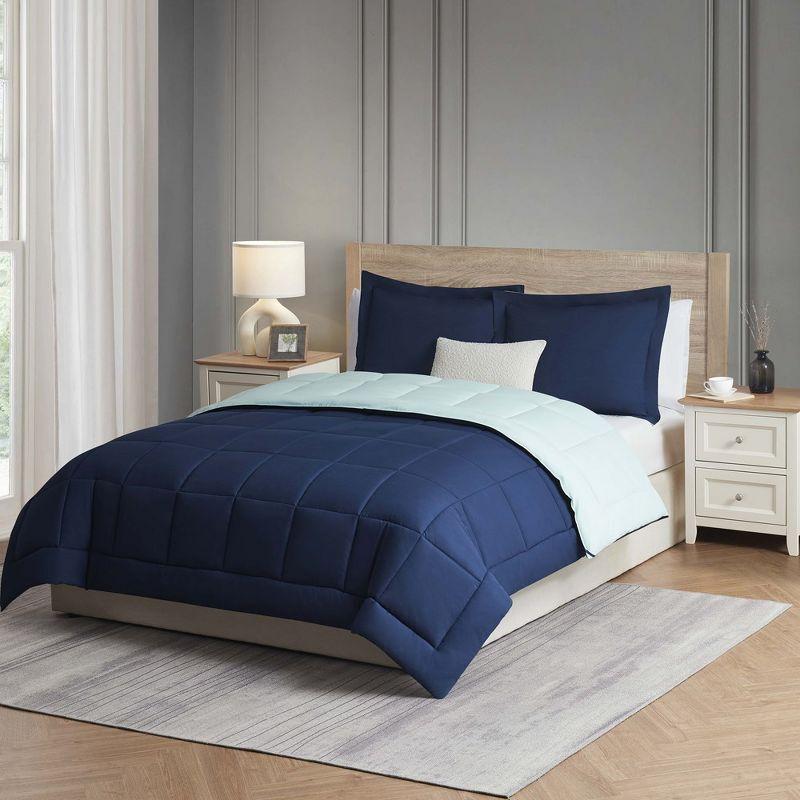 Nestl Nestl All Season Solid Lightweight Down Alternative Reversible Comforter