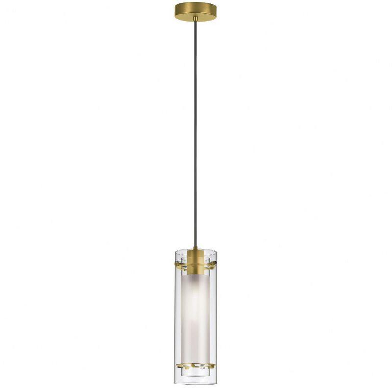 Dainolite Pasha 1 - Light Pendant in  Aged Brass