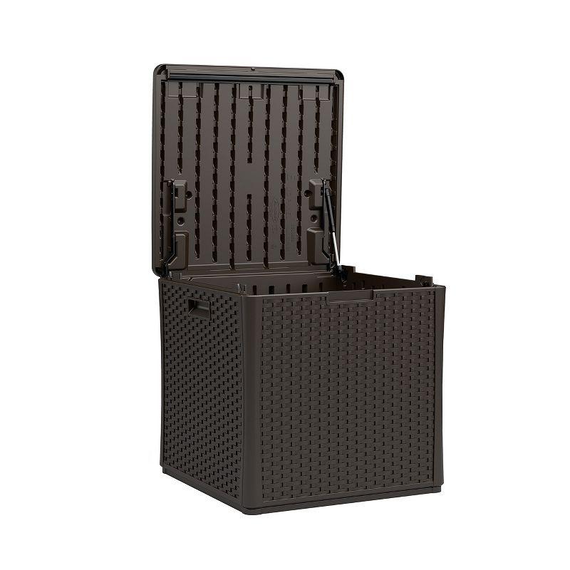 Suncast 60 Gallons Water Resistant Resin Lockable Deck Box