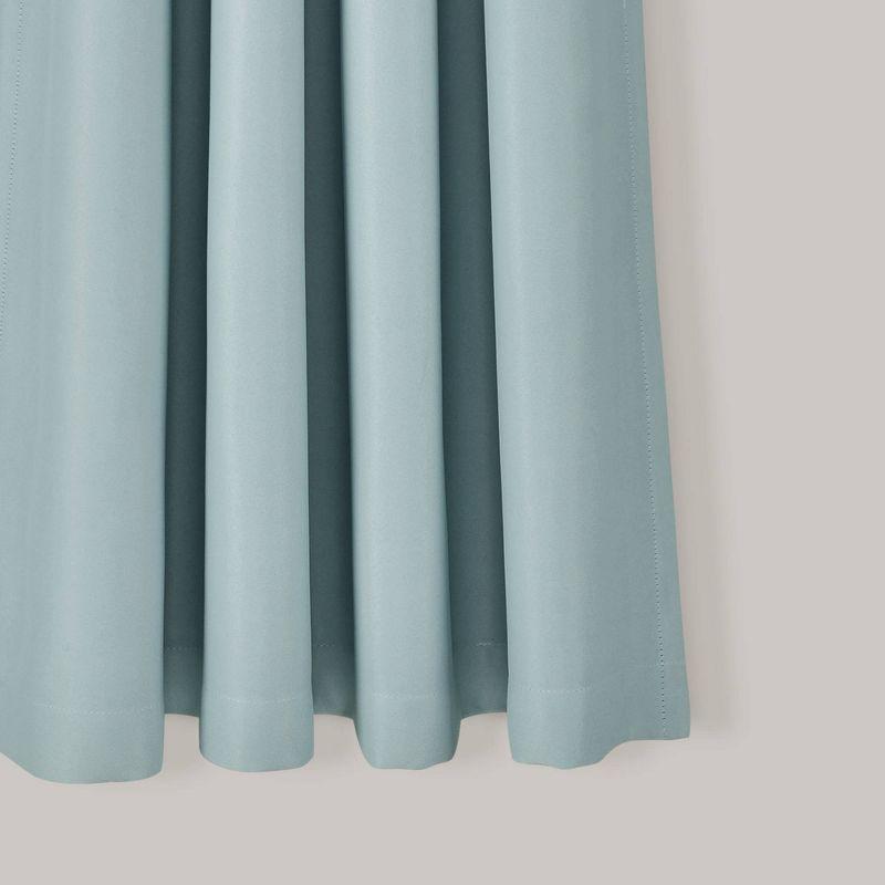 Insulated Polyester Blackout Curtain Pair