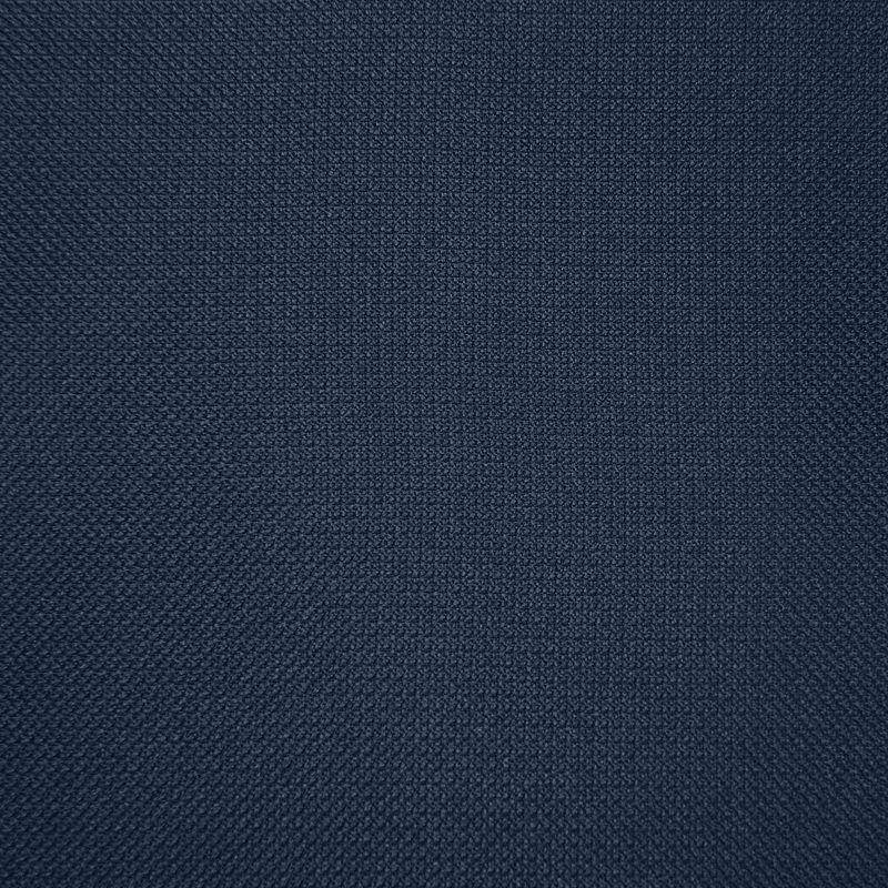 48"x63" No. 918 Semi-Sheer Montego Casual Textured Grommet Curtain Panel Navy Blue: Modern Light Filtering Indoor Curtain Panels