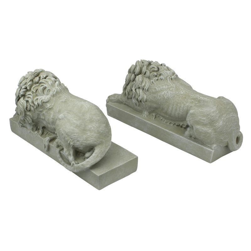 2 Piece Lions from the Vatican Figurines