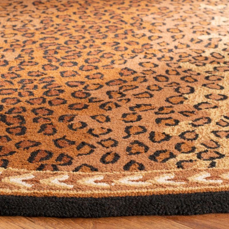 Chelsea HK15 Handmade Runner Rug - 2'6"x20' - Black/Brown - Safavieh