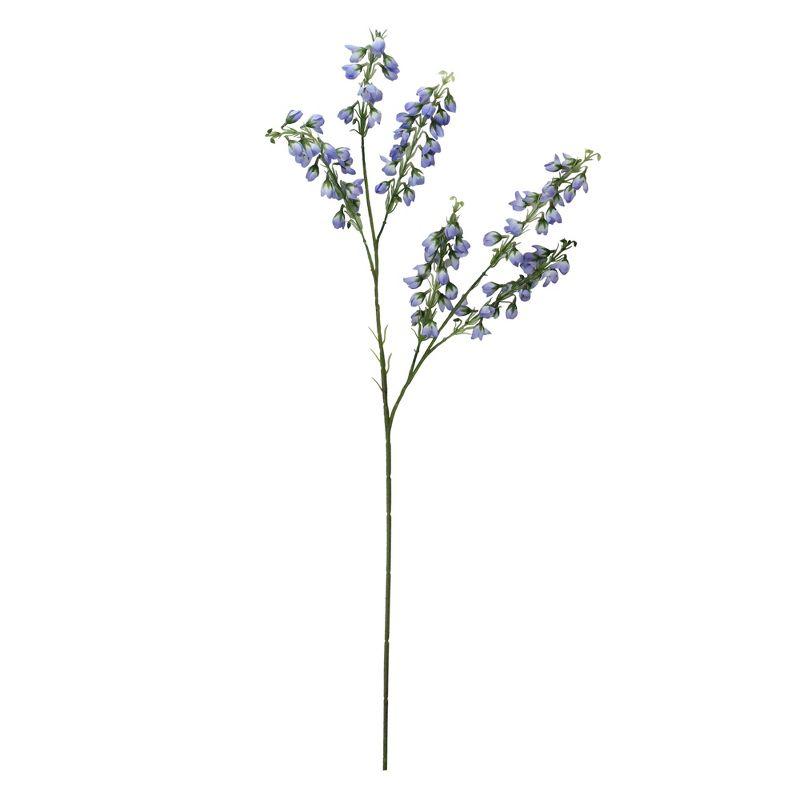 27" Blue Baby Blossom Artificial Floral Spray for Spring Decor