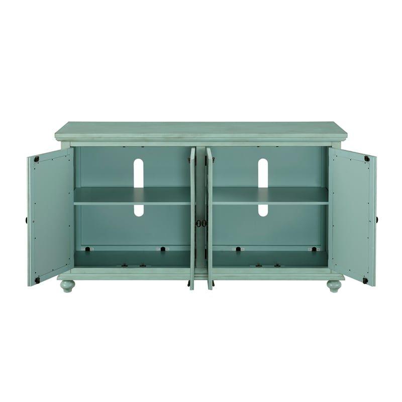 Martin Svensson Home Orleans 63" TV Stand Mint Green Finish