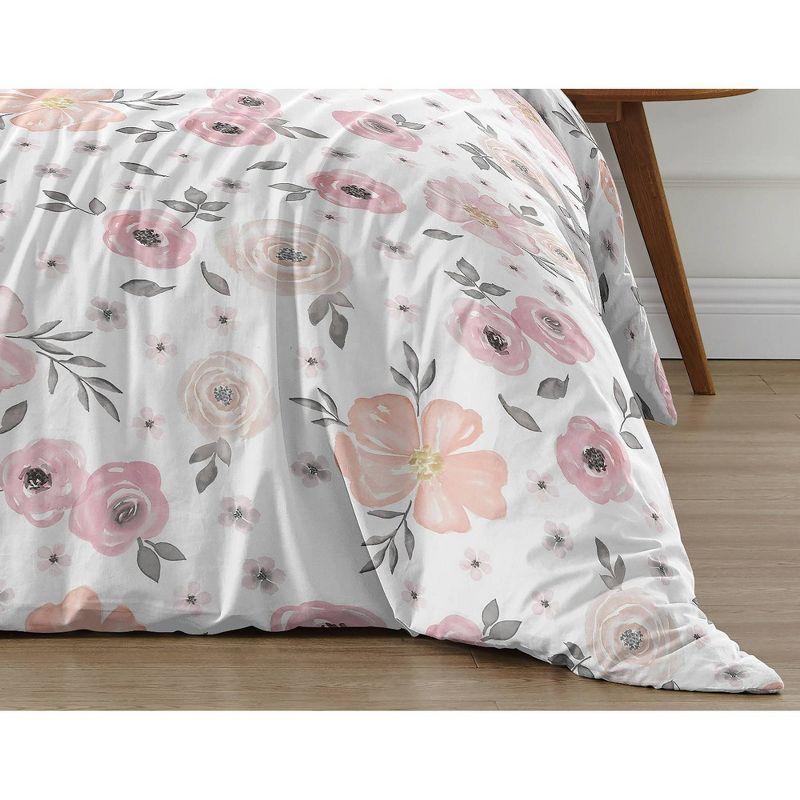 Watercolor Microfiber Comforter Set