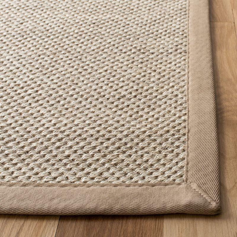Natural Fiber NF143 Power Loomed Indoor Area Rug - Marble/Linen - 5'x8' - Safavieh