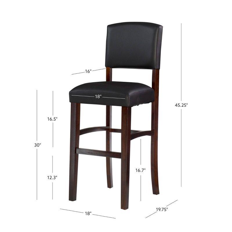 Morocco Upholstered Barstool - Linon